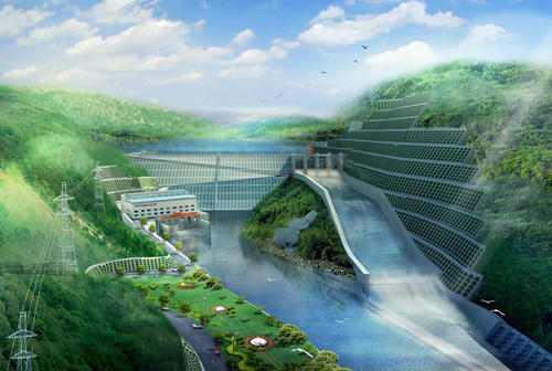 安阳老挝南塔河1号水电站项目